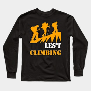 Let's Climbing Long Sleeve T-Shirt